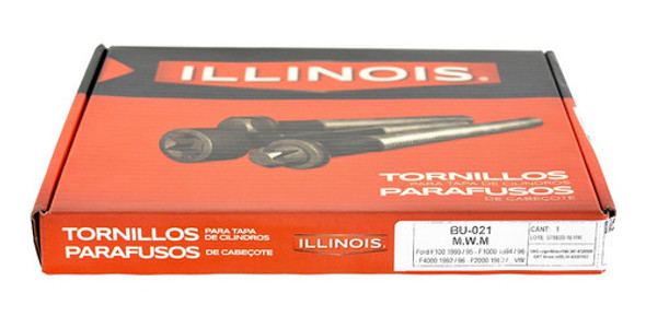 Bulones Illinois Para Volkswagen 6.90 - 2,9/3,9/5,9 1