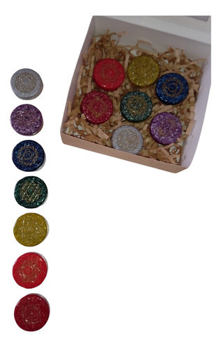 Set De Orgonitas Siete Chakras ( 7 Chakras ) 0
