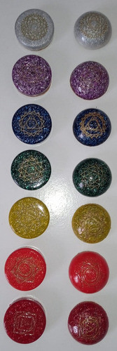 Set De Orgonitas Siete Chakras ( 7 Chakras ) 1
