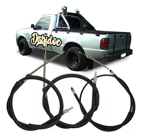 Juego Cables Freno Trasero  Ford Ranger 1997/ X3 0