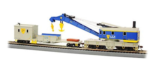 Trenes Bachmann - Grúa De Vapor De 250 Toneladas Y Brazo Aux 0