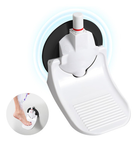 Reposapies De Ducha Antideslizante Con Ventosa Plegable. 0