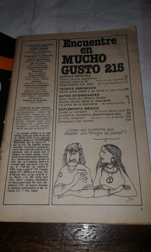 Revista Buenas Tardes Mucho Gusto 215 Miel Tejidos Royal 1