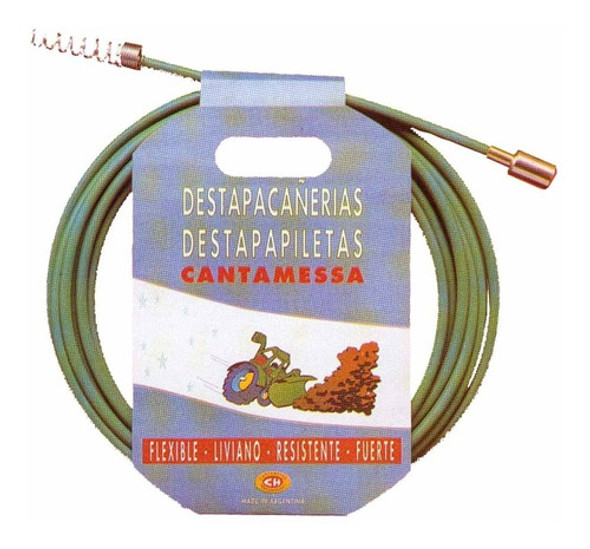 Destapacañerias Plastica 10mt Leader-art 511 0 Destapacañerias Plastica 10mt Leader-art 511 0