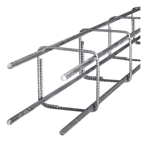 Viga De Construcción 10x12, Hierro 6 Mm, Estribos Cada 25 Cm 0