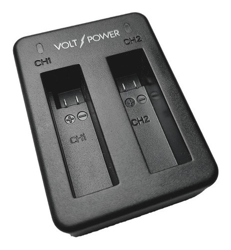 Cargador Doble Usb Para Baterias Gopro Hero 4 Black Silver 0