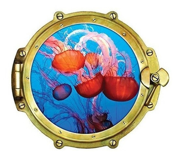 Vinilo Decorativo Pared [0j8xif4i] Medusas Ventana 0