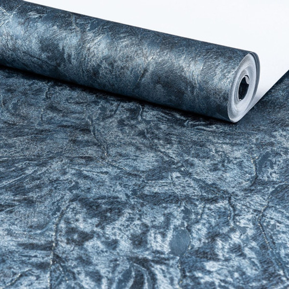 Wallpaper De Parede Vinílico Textura Frisado Sierra Azul 0