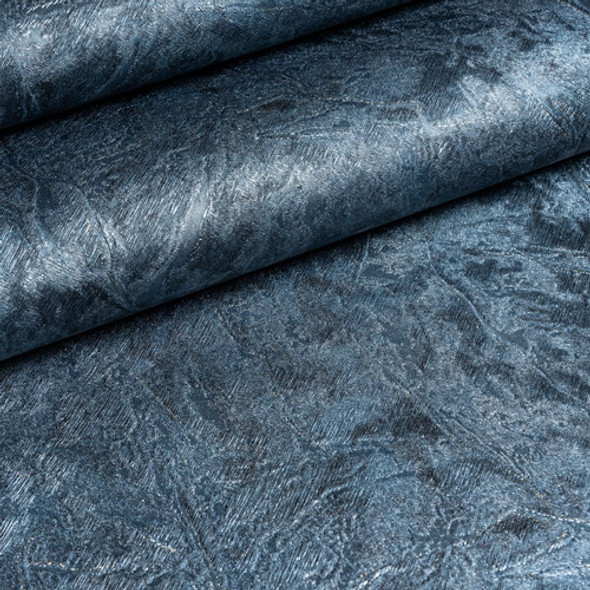 Wallpaper De Parede Vinílico Textura Frisado Sierra Azul 1