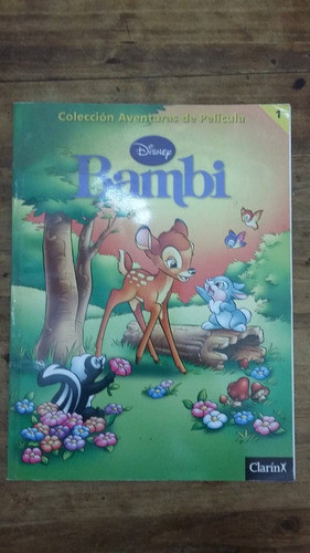 Libro Bambi Disney Historieta De Clarin (19) 0
