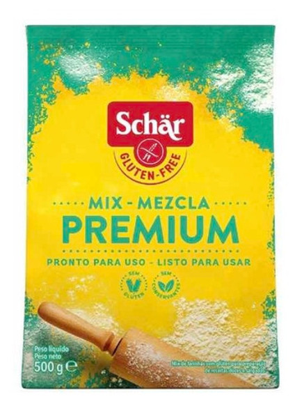 Harina Mix Premium Schar Sin Tacc X 500 Grs. X 7 Unidades 1