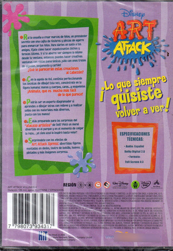 Art Attack 4 - Dvd Nuevo Original Cerrado - Mcbmi 1
