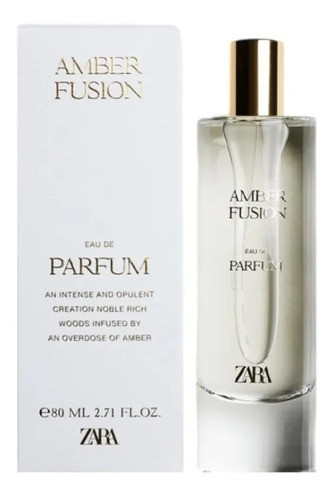 Zara Amber Fusion Edp 80ml - Fragancia Dama 1
