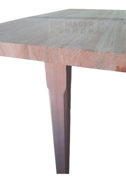 Barra-desayunador- Madera Euca Alistonada 3 Cms C/pie Madera - Mader Shop 0