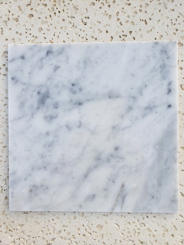 Marmol Carrara 30.5x30.5 Pulido 1 Cm Espesor 0