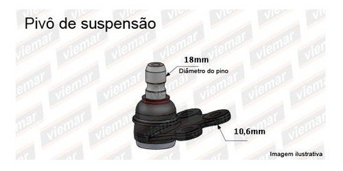 Par Pivo Suspensao Inferior Aircross 2011 2012 2013 A 2021 1