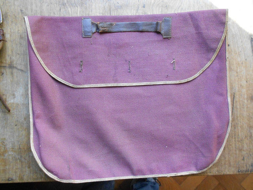Sobre/bolso  Antigua Vintage De Lona 0