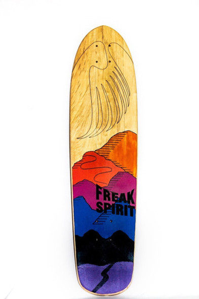 Longboard Mini Lenga Club - Deck Lenga Con Fibra De Vidrio 0