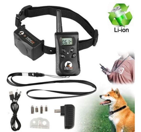 Mascotas Perro Formación Collar Recargable Eléctrico Remoto 1