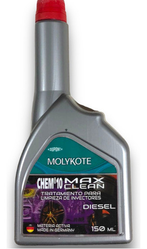 Limpia Inyectores Molykote Diesel Nuevo Chem10 150ml 0