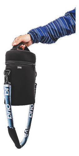 Matera Neopreno Bali 29cm Negra Con Azul 0