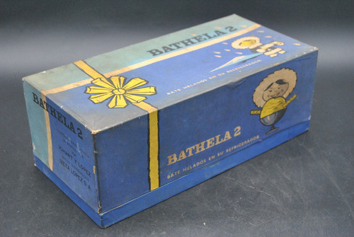 Antigua Máquina De Helados Bathela 2 Vintage Viejo Funciona 1