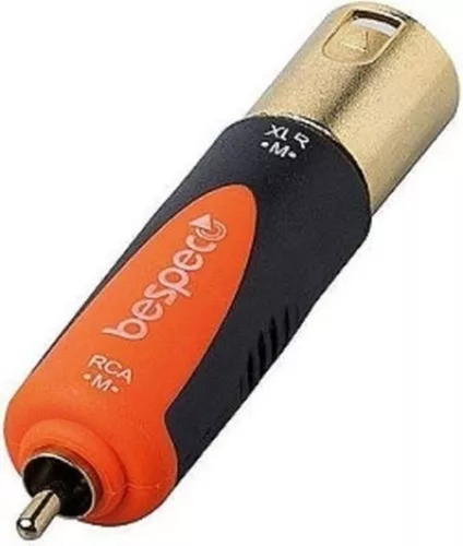 Bespeco Rca A Xlr Macho Slad330 Adaptador Ficha 0
