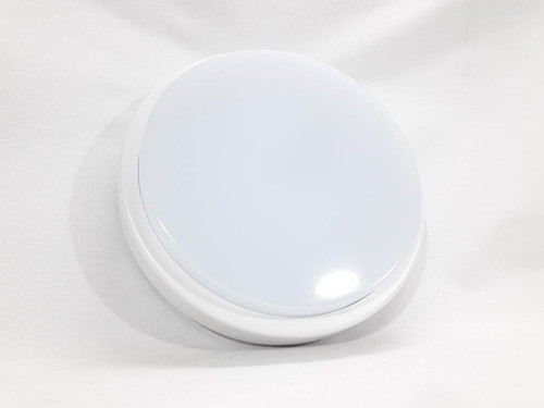 Luminaria Led Exterior Aplicar Redondo 12w Luz Natural Tbcin 1