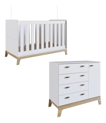 Dormitorio Infantil Cuna Mas Cajonera 0