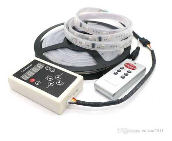 Tira Led Rgb 5050 6803 (ver Video) Intemper Colores Programa 0