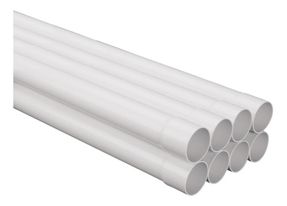 Caño Reforzado Pvc 4 Metros 50 Mm Reforzado 3,2 Mm Scalise 0