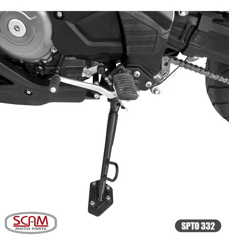 Extensor Pata Lateral Suzuki Vstrom 650 2019+ Mk Motos #02 1