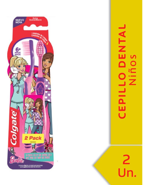 Cepillo Dental Colgate Smiles Spiderman/barbie +6a Colgate 0 Cepillo Dental Colgate Smiles Spiderman/barbie +6a Colgate 0