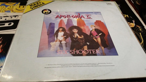 Apollonia 6 Sex Shooter Vinilo Maxi Rareza Europe 1984 0