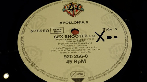 Apollonia 6 Sex Shooter Vinilo Maxi Rareza Europe 1984 1