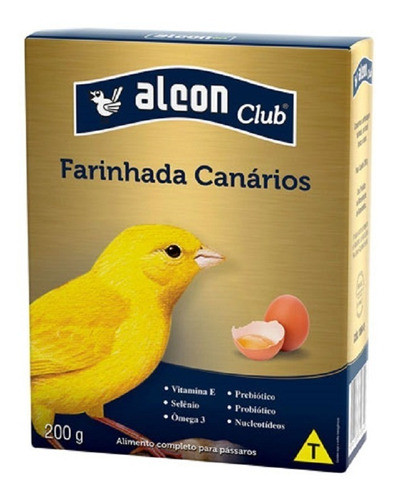 6 Unidades - Alcon Club Farinhada Canários 200g 0
