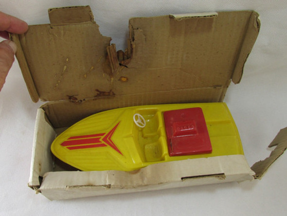 Antigua Lancha Delta Minimodels, De Plastico, Usada, Caja Ro 0