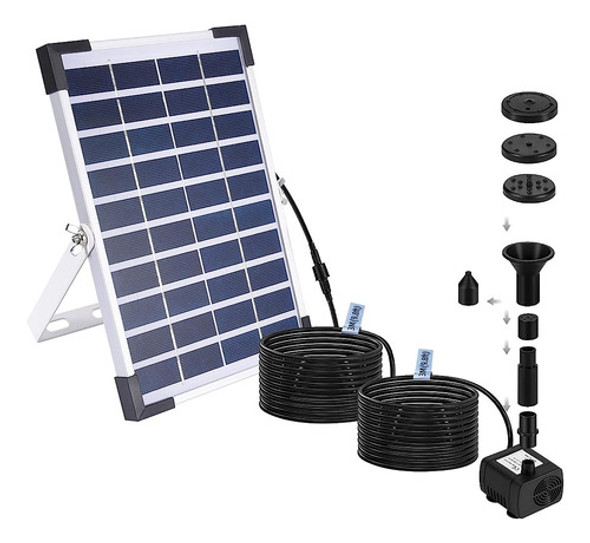 ~? Bomba De Fuente De Agua Solar Al Aire Libre Para Baño De 0