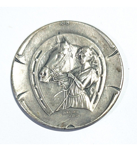 Medalla Sociedad Hipica Argentina 1903 - Numismatica 0