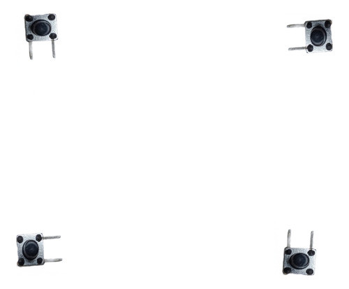 Boton Pulsador Tact Switch 6x6x9,5mm 90º X 10 Unidades 0