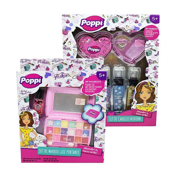 Combo: Set Maquillaje 5665 +pinta Cabello 5662 Niña 0