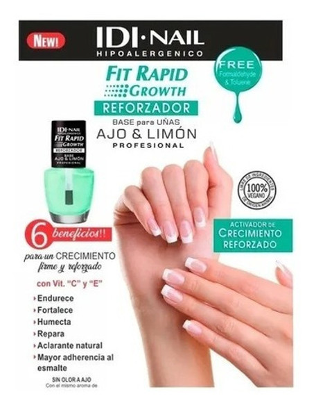 Idi Nail Reforzador Uñas Ajo & Limón 13ml 1