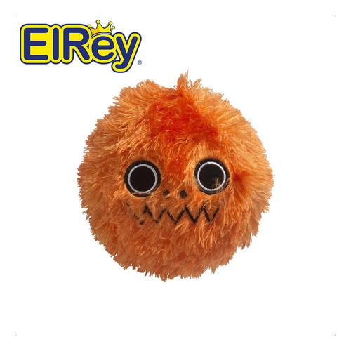 Pelota De Peluche Infantil Con Carita 15 Cm - El Rey 1