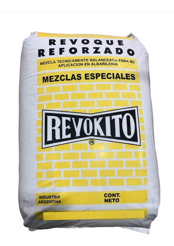Revoque Reforzado 5 Kg Mezcla Albañileria Especiales 0