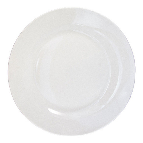 Plato De Pan 15 Cm Cerámica Blanca Gourmet Bg Kit X6 0