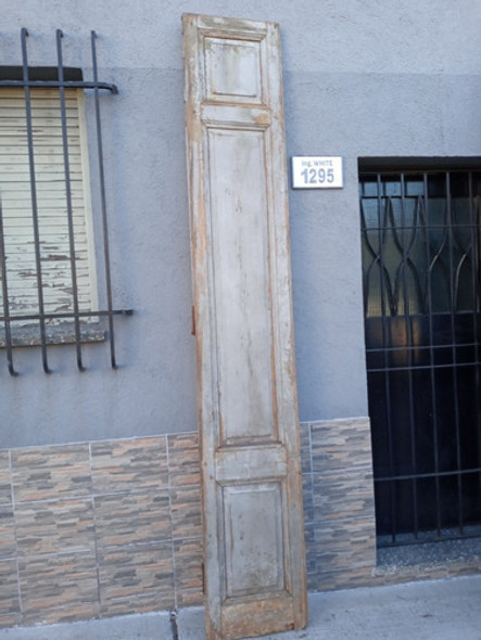 Hoja De Puerta Postigo Madera Sin Marco 46 Ancho X 2,78 Alto 0