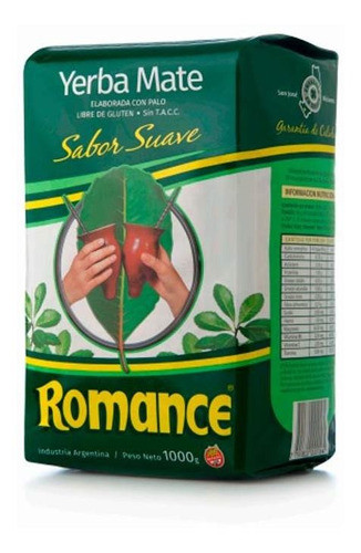 Pack X 3 Unid. Yerba  Suave 1 Kg Romance Yerbas 0