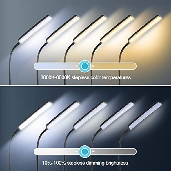 Lámpara De Pie Led Dimunt, Lámparas De Pie Brillantes De 18w 1 Lámpara De Pie Led Dimunt, Lámparas De Pie Brillantes De 18w 1