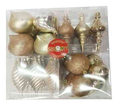Set De Adornos De Navidad 6cm (34 Chirimbolos) 0