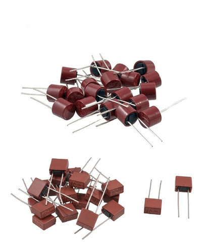Pack 55 Fusibles Rapido De Plastico Radial Y Cuadrados 250v 0